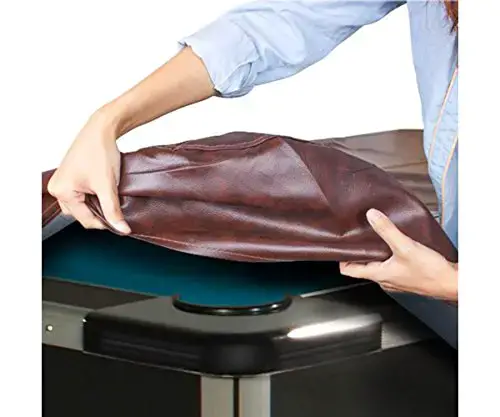 Boshen Housse de table de billard en similicuir robuste de 7/8/9 pi Boshen Housse de table de billard en similicuir robuste de 7/8/9 pi