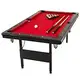 Table de jeu de billard GoSports de taille moyenne 6 pi x 3,5 pi -...